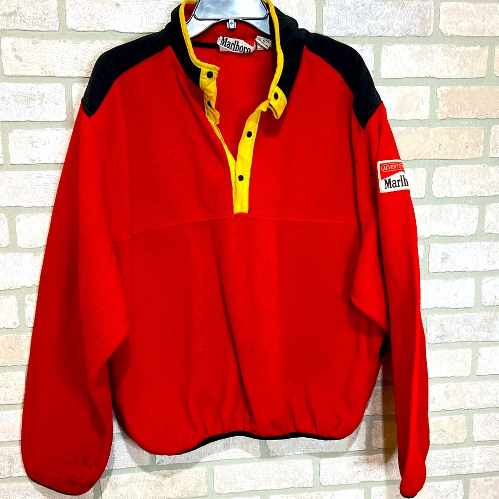 Marlboro Adventure Team Vintage Fleece Pullover